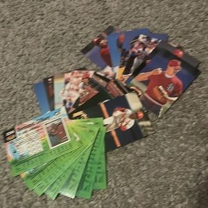 1992 St. Louis cardinals team total of 26 cards all stadium club